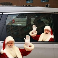 Božićni santa Claus naljepnice za automobile Auto Vinil Decal Car Xmas Decoration