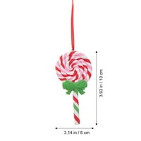 Božićni viseći lollipops božićne stablo Candy Ornament Xmas party privjesci