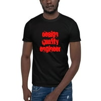 Dizajn kvalitete inženjer Cali Style Stil Short rukav pamučna majica po nedefiniranim poklonima