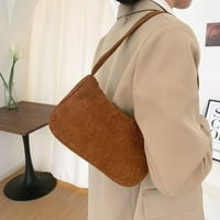 Cocopeaunt Moda Vintage Ženske torbe za ormarić za podmazivanje Casual Women Torbe na ramenu punu boju