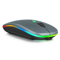 2.4GHz i Bluetooth miš, punjivi bežični miš za TCL SE Bluetooth bežični miš za laptop MAC računarsku
