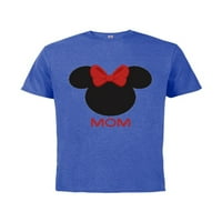 Disney Minnie Mouse Mama Porodica - Pamučna majica kratkih rukava za odrasle - prilagođeno-kraljevsko