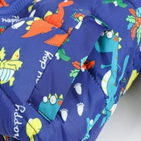 Funicet Toddler Boys Raincoat Vodootporna Djeca Baby Fashion Slatko crtani uzorak Vjetrootporna jakna
