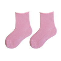 B91XZ TODDLER čarape Dječji dječji proljetni ljetni čvrsti bomboni Boja čarape Toddler Kids Baby Boys