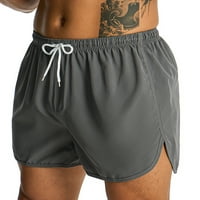 WASSERY muške kratke hlače za trčanje Trkeći kratke hlače Brzo sušenje Trening fitness Kompresioni kratke