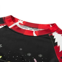 Xingqing Božićna porodica Podudaranje pidžama postavio je Santa jelena plaćena odjeća za spavanje za