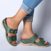 Aaimomet ženski moći staze za odrasle žene Comfort sanduke s stopala, zelena