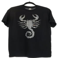 Scorpion Rhinestone majica kratkih rukava