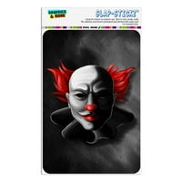 Scary Clown Face Home Business Office