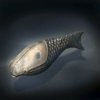 Atheneegis je oklopna riba iz paleozojskog doba. Poster Print Nobumichi Tamura StockTrek Images