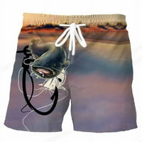 Nove šorc za surfanje za surfanje šarana ribolov kupaćih kostimi 3D muške plažne kratke hlače Strijel