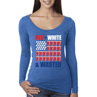 Crvena bijela i izgubljena Americana American Pride, patriotska košulja, američka majica, patriotska