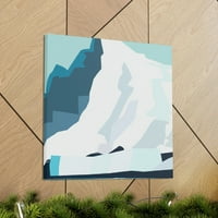 Glacijalna minimalizam Art - Platno
