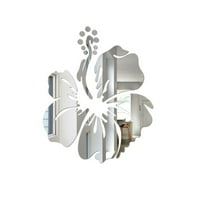 Akrilna zidna naljepnica cvjetaju cvjetno ogledalo poput naljepnica Eko-prijateljski zidni naljepnice