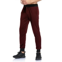 Teretne hlače za muškarce muške ležerne pantalone Duksevi sa čvrstim bojama Dukseri za trčanje hlače chmora