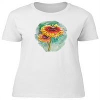 Prekrasan gelenijumski cvetovi, slatka majica žena -image by shutterstock, ženska X-velika