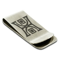 Runologija nehrđajućeg čelika Čarobna runa ugravirana Nosač kreditne kartice
