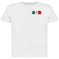 Majica Meksiko zastava BrushStroke MUM - MIMAGE by Shutterstock, muško mali