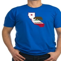 Cafepress - Cali State W bear majica - Muška ugrađena majica