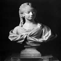 Marie Antoinette. Nqueeen iz Francuske, 1774-1792. Mramorni poprsje Jean Baptiste Lemoyne II, C1771.