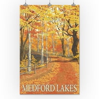 Medford jezero, New Jersey - Scena za jesen - ART Work Soltern Press