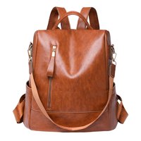 Ženski ruksak Nova mekana kožna ruksaka teksture Veliki kapacitet Dvostruki namenski ležerni ruksak