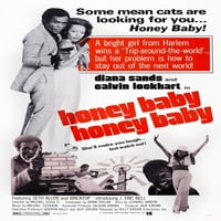 Honeybaby Honeybaby US Poster Art Top s lijeve strane: Calvin Lockhart Diana Sands Movie Poster Masterprint