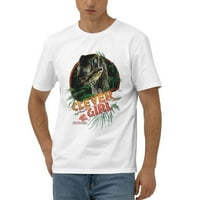 Muška pametna djevojka - Jurassic Park odrasla majica Summer Crew vrat na vrhu kratkih rukava majice