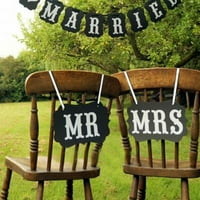 Par i gospođa Foto rekvizita, g. I MRS znakovi stolice, ukrasi vjenčanja, znakovi mladenke i mladoženje,