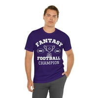 Funny Fantasy Fudbalska majica, majica Fantasy Football Champion