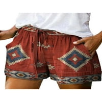 GRIANLOOK DAMIES kratke vruće hlače Bermuda dno gradijent mini pantne ležerne ljetne plažne kratke hlače