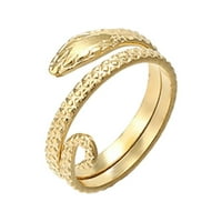 Heiheiup Gold BoHo prsten za prsten za slaganje vintage prsteni prsteni set slaganje zglobova midi trendi