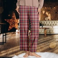 Xinqinghao žene jogger hlače ženske klasične plaćene elastične pojaseve bočne džepove pantalone ležerne