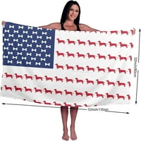 Ručnik za plažu - Jahna američka zastava ručnici za plažu za odrasle ručnike za bazen - lagani brzi