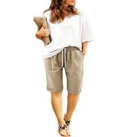 Hait casual šorc za žene velike ljetne kratke hlače sa džepovima Bermuda kratke vruće hlače