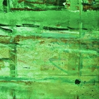 Ahgly Company u zatvorenom pravokutniku uzorne neone zelenim prostirkama, 7 '9 '