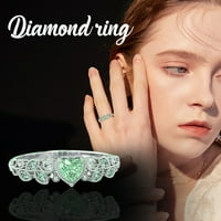 prstenovi za teen djevojke, ugovorena ličnosti izvrsna vitka slovo vole glavne male svježe prstene žene