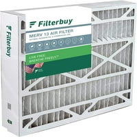 FilterBuy 17. Merv Naplaćeni HVAC AC Peć za zrak za Rheem, Ruud i Protech
