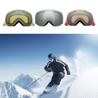 Postavite snježne skijaške naočale Dvostruki sloj UV zaštite podesivi kaiš zimski skijaški naočale za