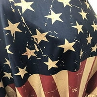 Američka zastava Poncho pulover Topper jakna Ruana sa obrubom lagane