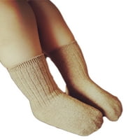 Lian Lifestyle Baby's Pairs Fashion Soft Wool Crew Socks XS HR nasumična boja Djevojka