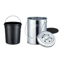 Kompostni bin prozračan od nehrđajućeg čelika od nehrđajućeg čelika može smeće kašika za smeće za kuhinjsku
