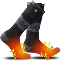 Jelene zagrijane čarape za muškarce, 2200mAh punjive električne grejne čarape zagrijavajuće toplice