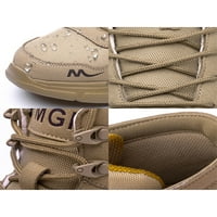 Tenmi unise sigurnosni čelični čelični za zaštitu cipela za cipele visoke gornje radne cipele čipke