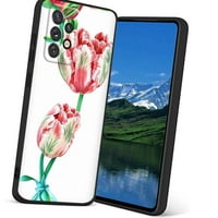 Kompatibilan je sa Samsung Galaxy-om i futrolom telefona od 5 g, tulipani-cvijeće - CASE silikon za