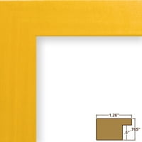 Craig Frames Colori, Žuti okvir za slike Matirano za fotografiju