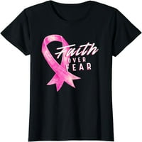 Rak dojke Faith zbog majica za majicu od straha