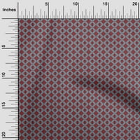 Onuone viskoznog dresa Tkanina Diamond Geometrijska ispis tkanina od dvorišta