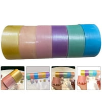 Rolaste ljepljivih trake obojene vrpce DIY ljepljive trake dekompresionirajte ljepljive kuglice fidget igračke
