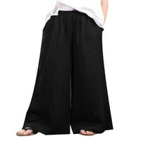 Žene plus veličine Solid Colore Loove hlače Modni temperament Chino pantalone pune dužine pantalone